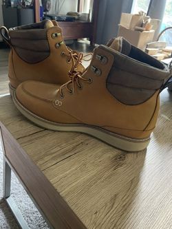 boots for men! In very good condition, like new! size #12 brand L.L. bean