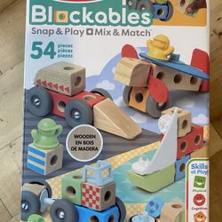 Melissa & Doug Blockables Vehicles Play Set