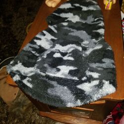 Plush Camo Dog Jacket