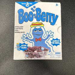 Boo Berry Monster Cereal Glow In The Dark Action Figure In Box