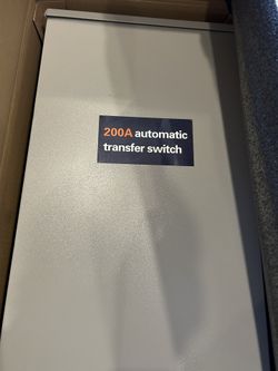 200 Amp Automatic Transfer Switch w/Power Management for Generac RXSW200A3