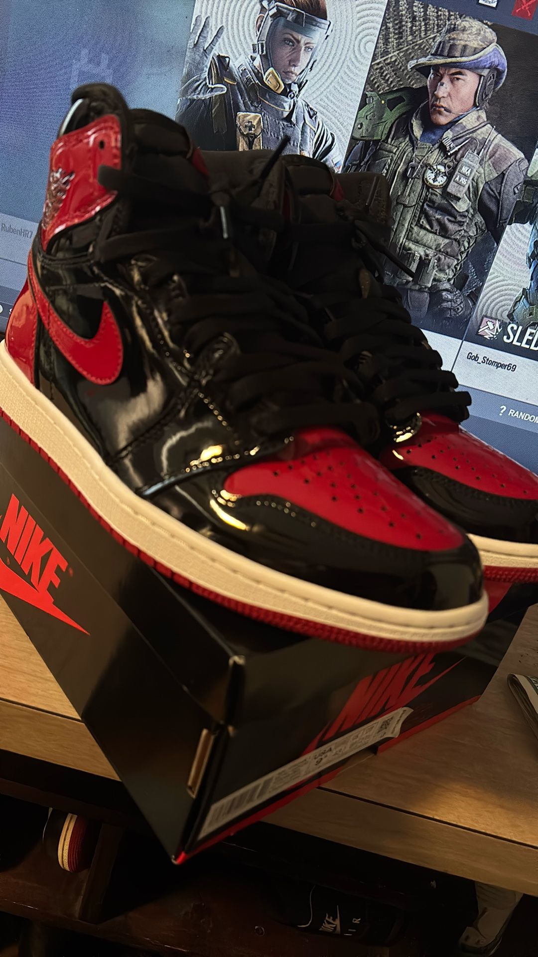 jordan 1 patent bred