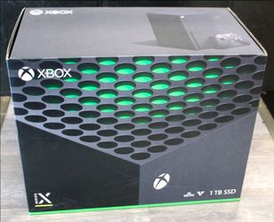 Microsoft Xbox Series X 1TB SSD Home Console - Black NEW Factory Sealed