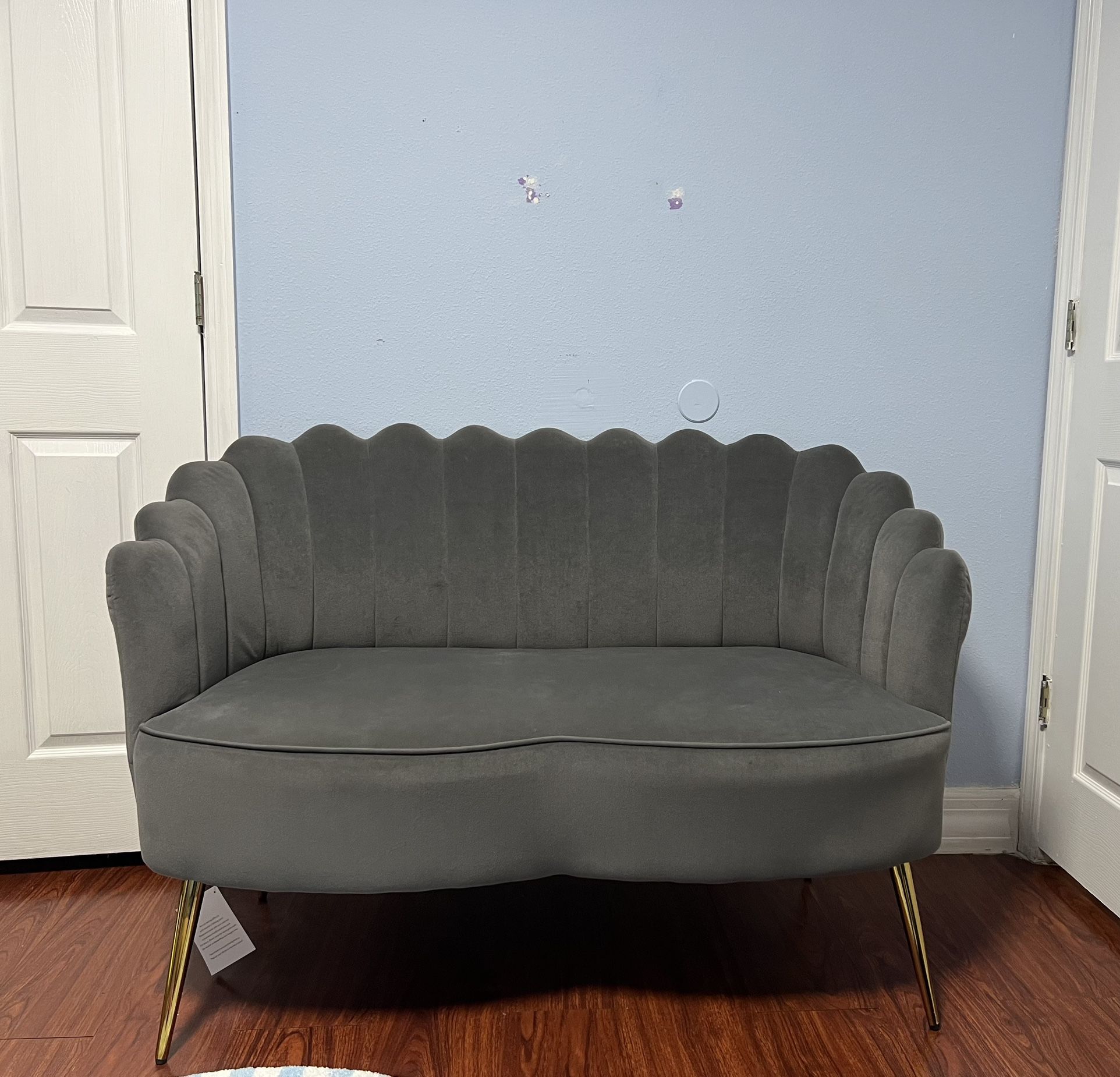 Velvet Loveseat Sofa