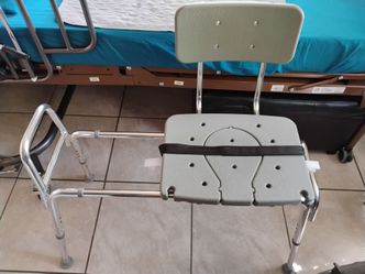 Sliding shower seat