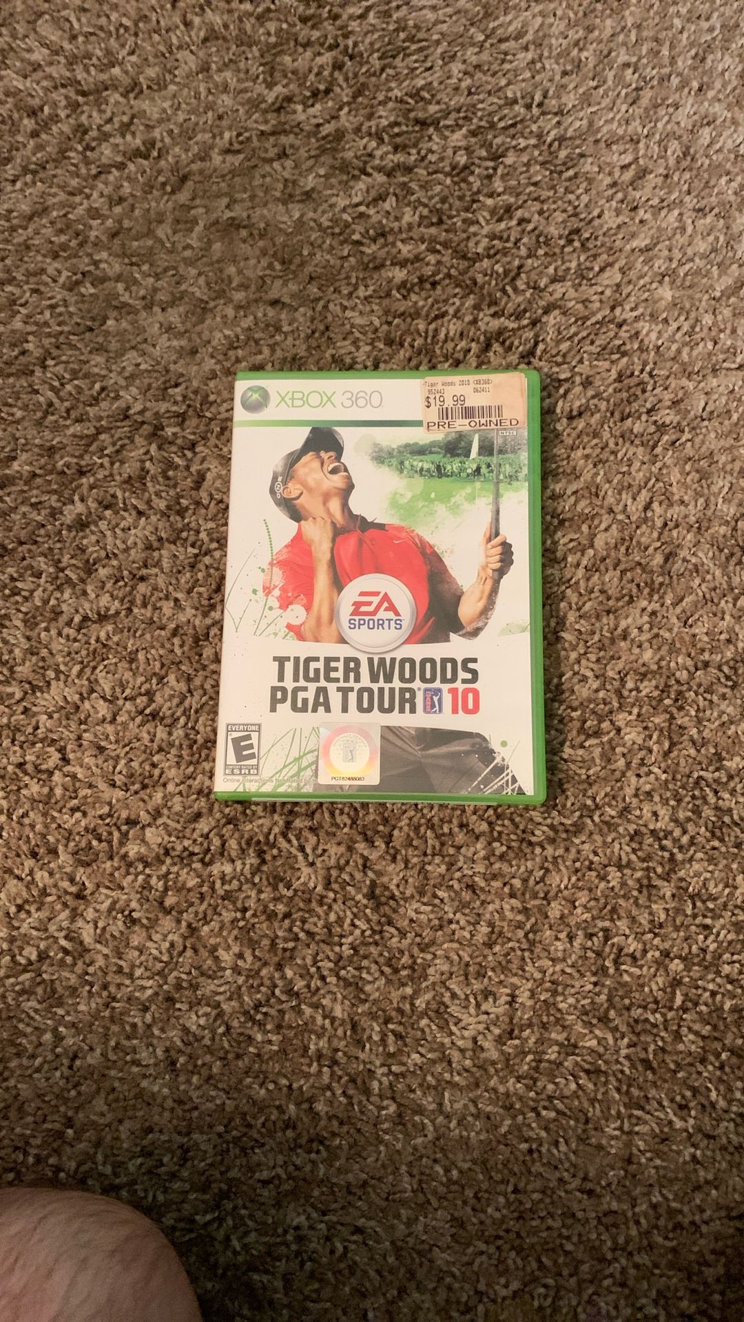 Tiger Woods PGA Tour 10 Xbox 360 (Used)