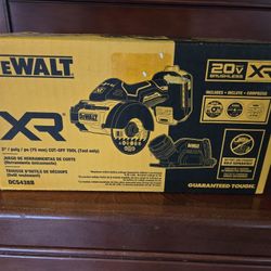 DEWALT DCS438B 20-Volt XR Lithium-Ion Cordless 3 in. Cut-off Tool (Tool-Only) ( NEW)