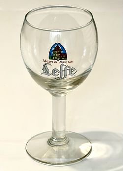 2013 Official Leffe Belgian Beer Chalice Goblet