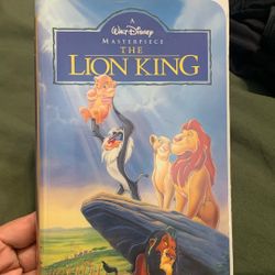 Lion King Masterpiece VHS