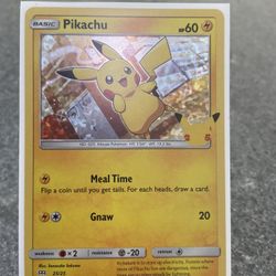 Pokemon Pikachu Holo Card