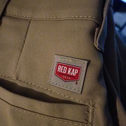 Red Cap Khaki Work Pants Set Of 15