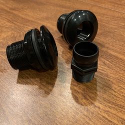 .75 Bulkhead For Reef Tanks. New Never Used 