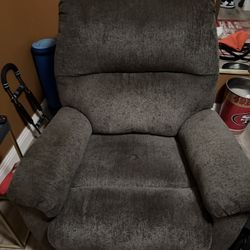 Gray Recliner 
