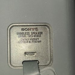 Sony Bluetooth Speaker