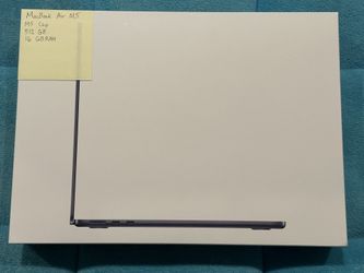 New Apple MacBook Air M5 13” 512GB 16GB RAM Midnight