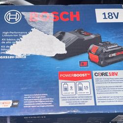 Bosch 18 -Volt 1 -Pack Lithium-ion ( 8 Ah Battery and Charger )