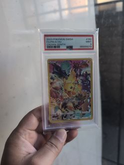 PSA 9 Pikachu Full Art Crown Zenith #160