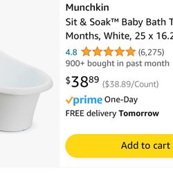 Munchkin Baby Bathtub 