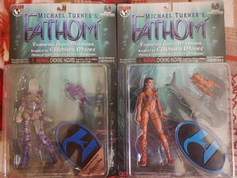 Set of Fathom Figures (READ DESCRIPTION)