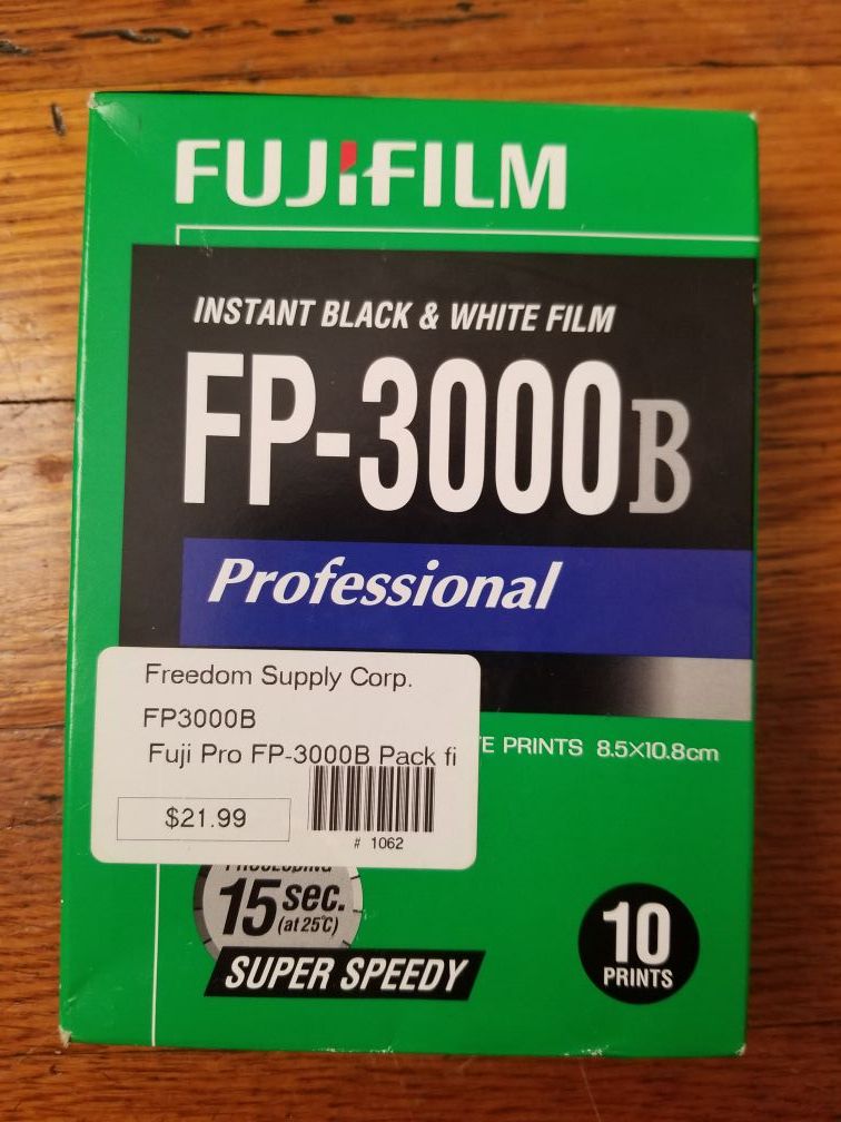 Fuji film FP 3000B black and white film for Sale in Greenville, SC