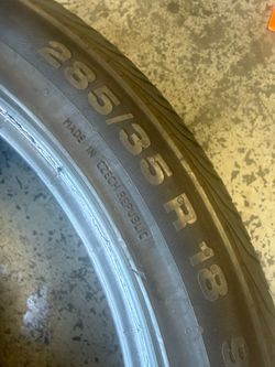 285/35/18 Continental (1 Only) $60.00