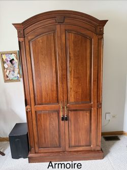 Solid Wood Armoire