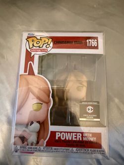 Power with Meowy Funko Pop