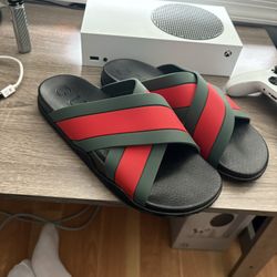 Gucci Web Slides Mens10 
