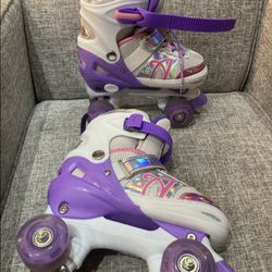 Rollerblades Girl’s adjustable size 13-3, fit girl’s shoe size 13, 1, 2, 3