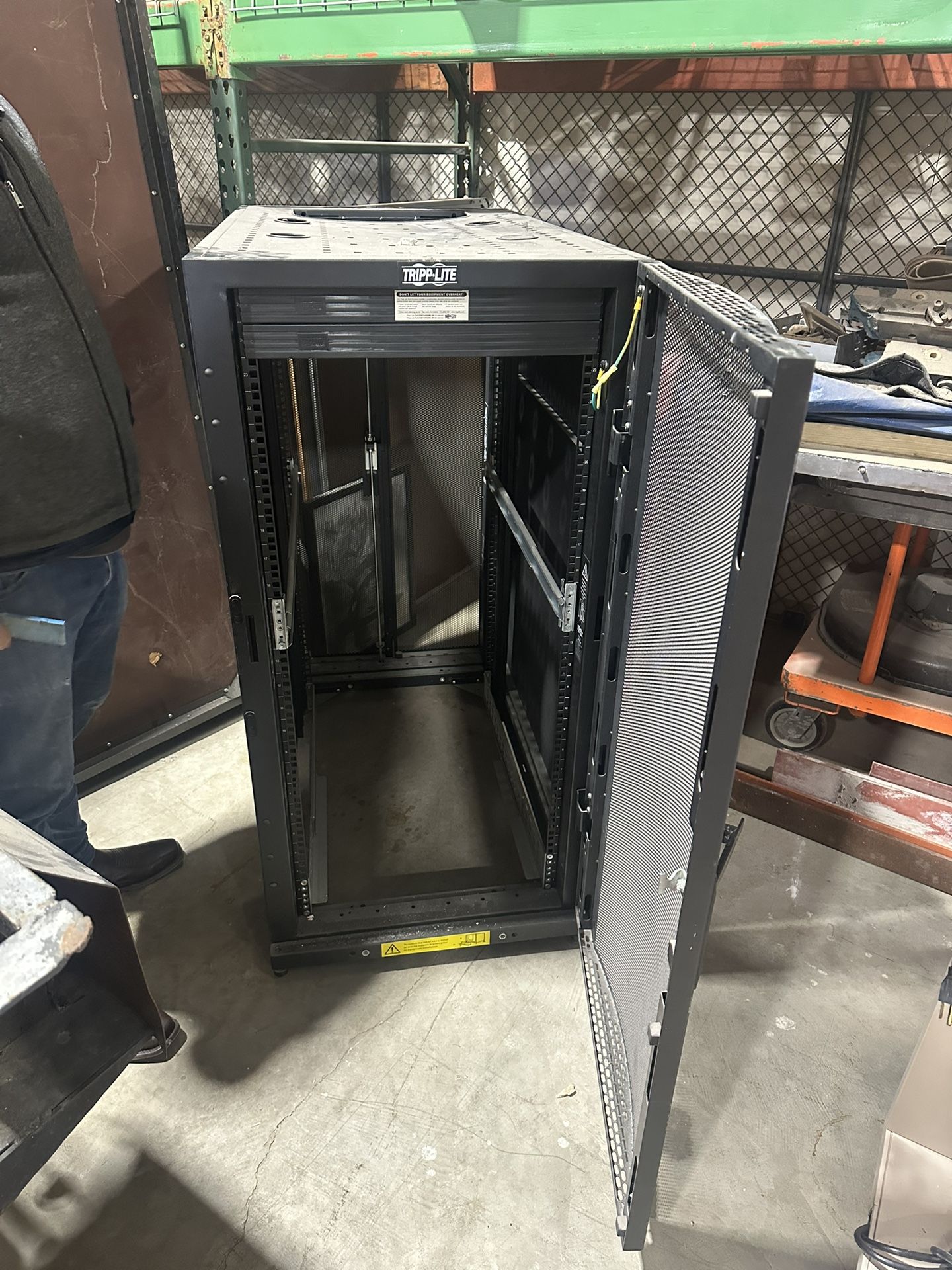 TrippLite SmartBack Enclosure Server Rack On Wheels