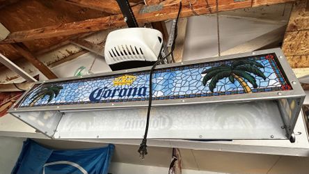 Vintage Pool Bar Lamp Corona Beer 