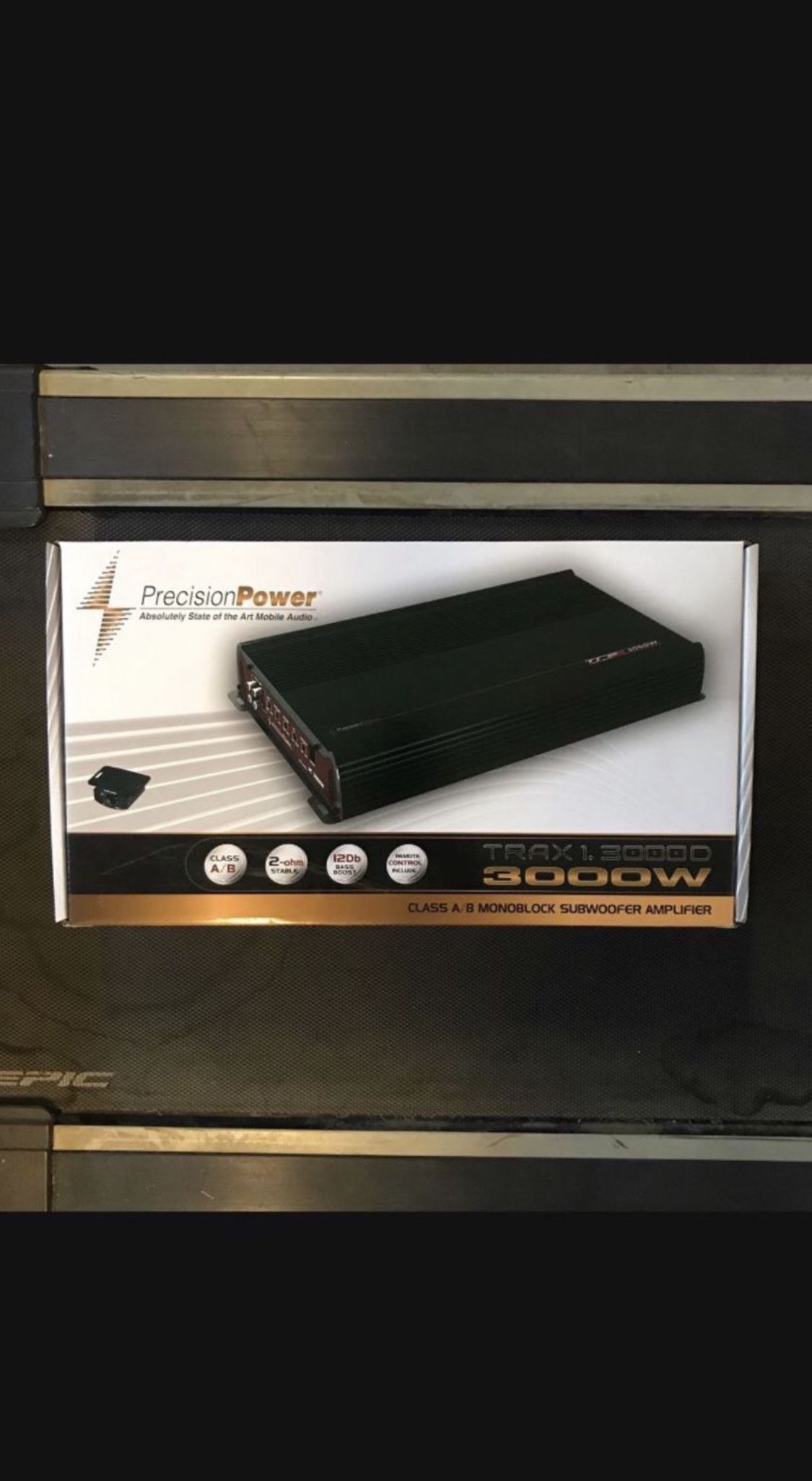 Precision Power 3000 Watts 1 Channel Monoblock Bass Amplifier With Bass Knob