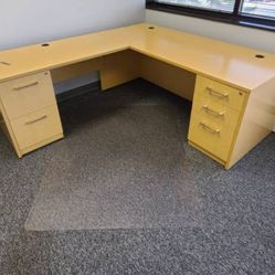 8 Trendway L Shaped Desks Left Or Right Handed