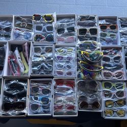73 Varieties of New Sunglasses—over 700 pairs in total. $4 each, 5 for $15, or take the entire lot.