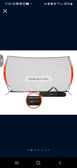 New sport netting barrier - 20x10 feet