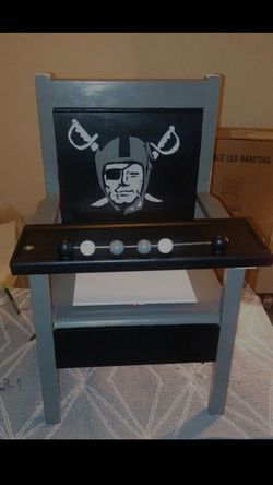 Small hand painted raiders potty