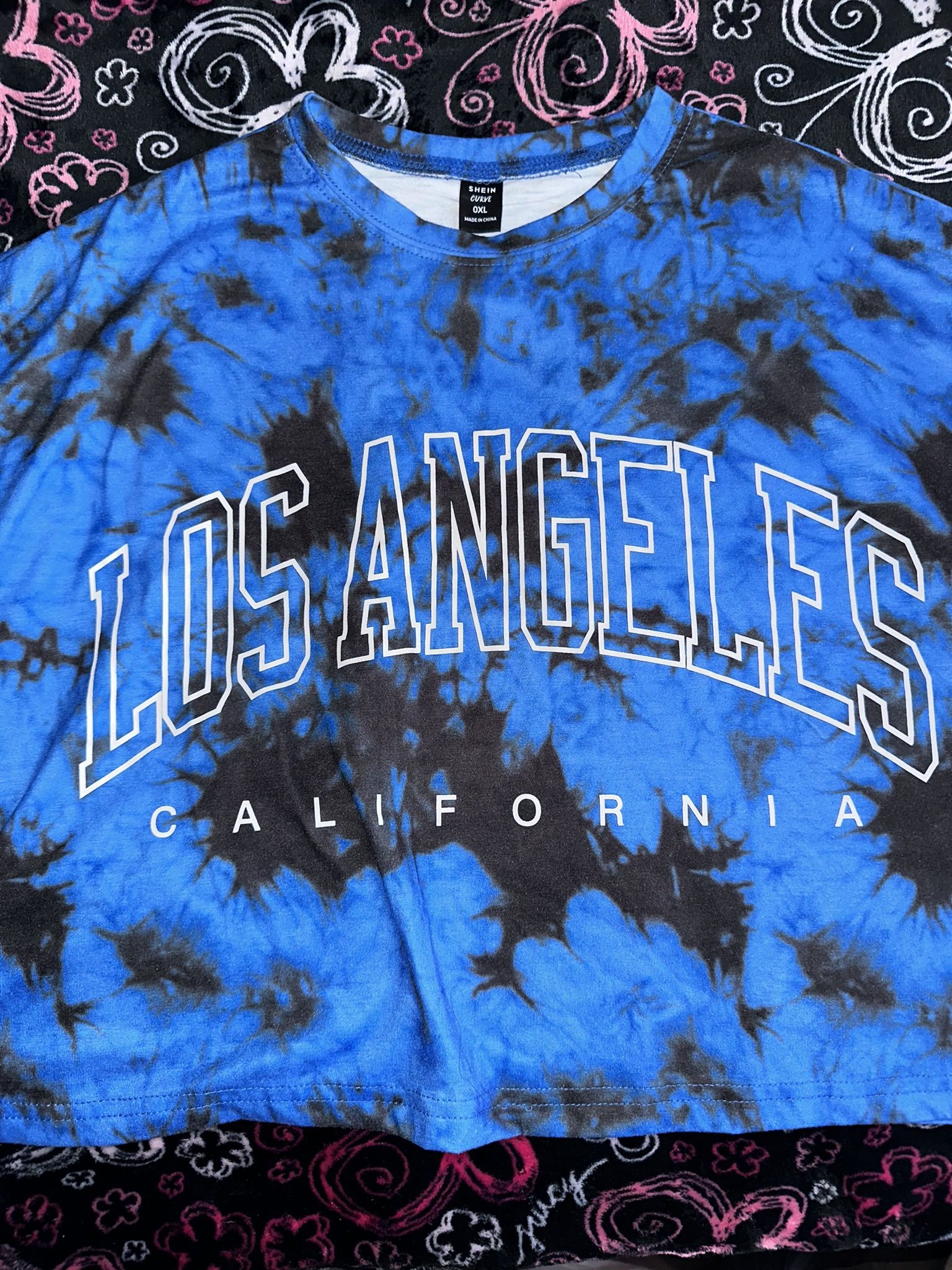 SHEIN Crop Top, Blue