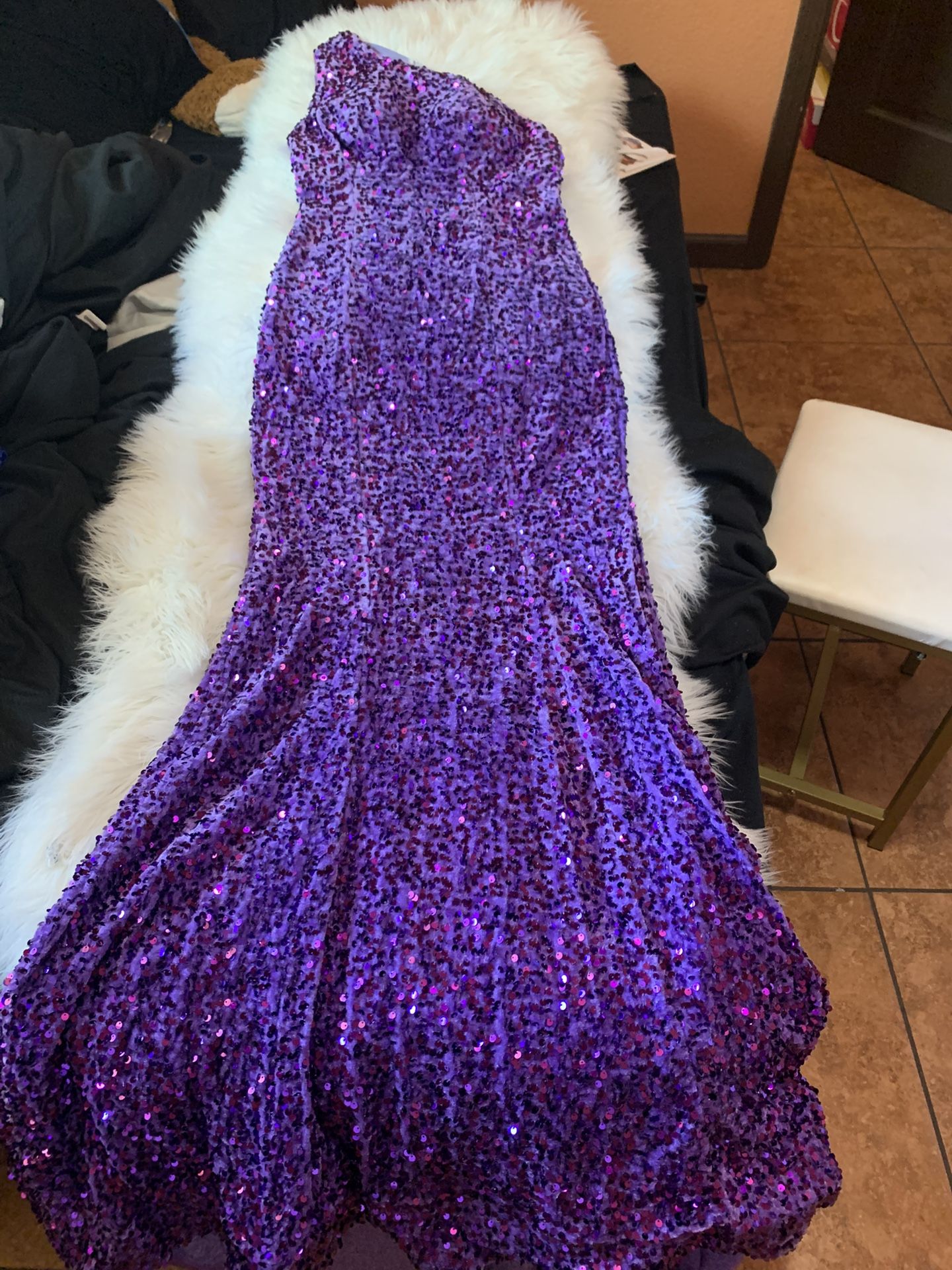 Vestido Largo Muy Bonito Size 6