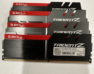 G.Skill 32GB (4x8GB) TridentZ
