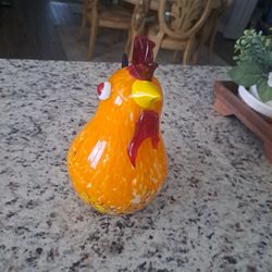 Murano Glass Chicken