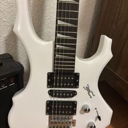 Electric Guitar With Amp 
