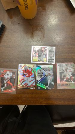 Selling 5 colleges/ NFL cards