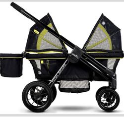 Evenflo Pivot Xplore All-Terrain Stroller Wagon (Wayfarer Black). 