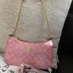 Pink Coach Bag