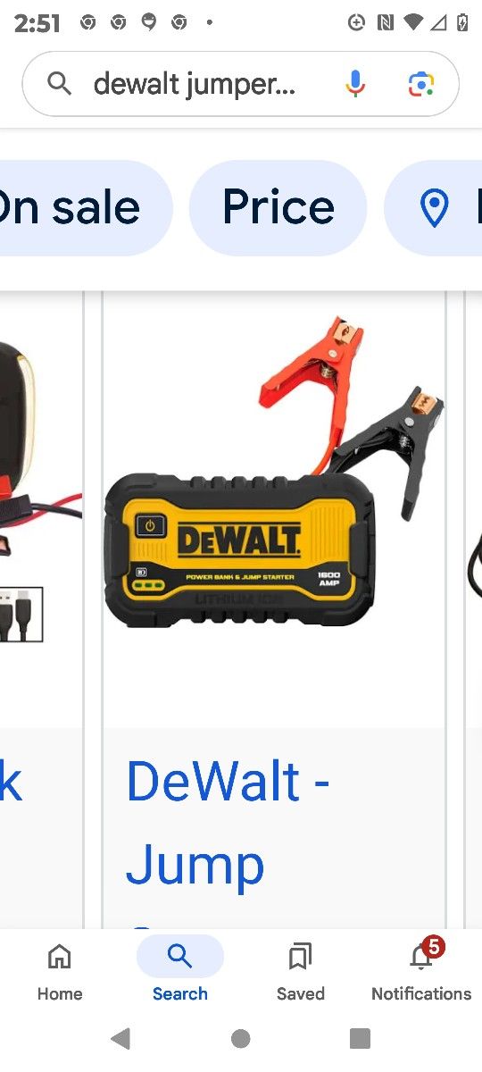 DeWalt Jumper Box