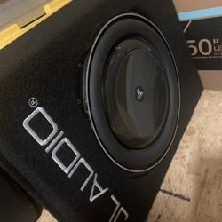JL Audio TW5 13.5” Subwoofer & JL Audio JX1000/1D Amplifier 