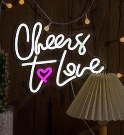 Neon Lights Bridal Shower Wedding