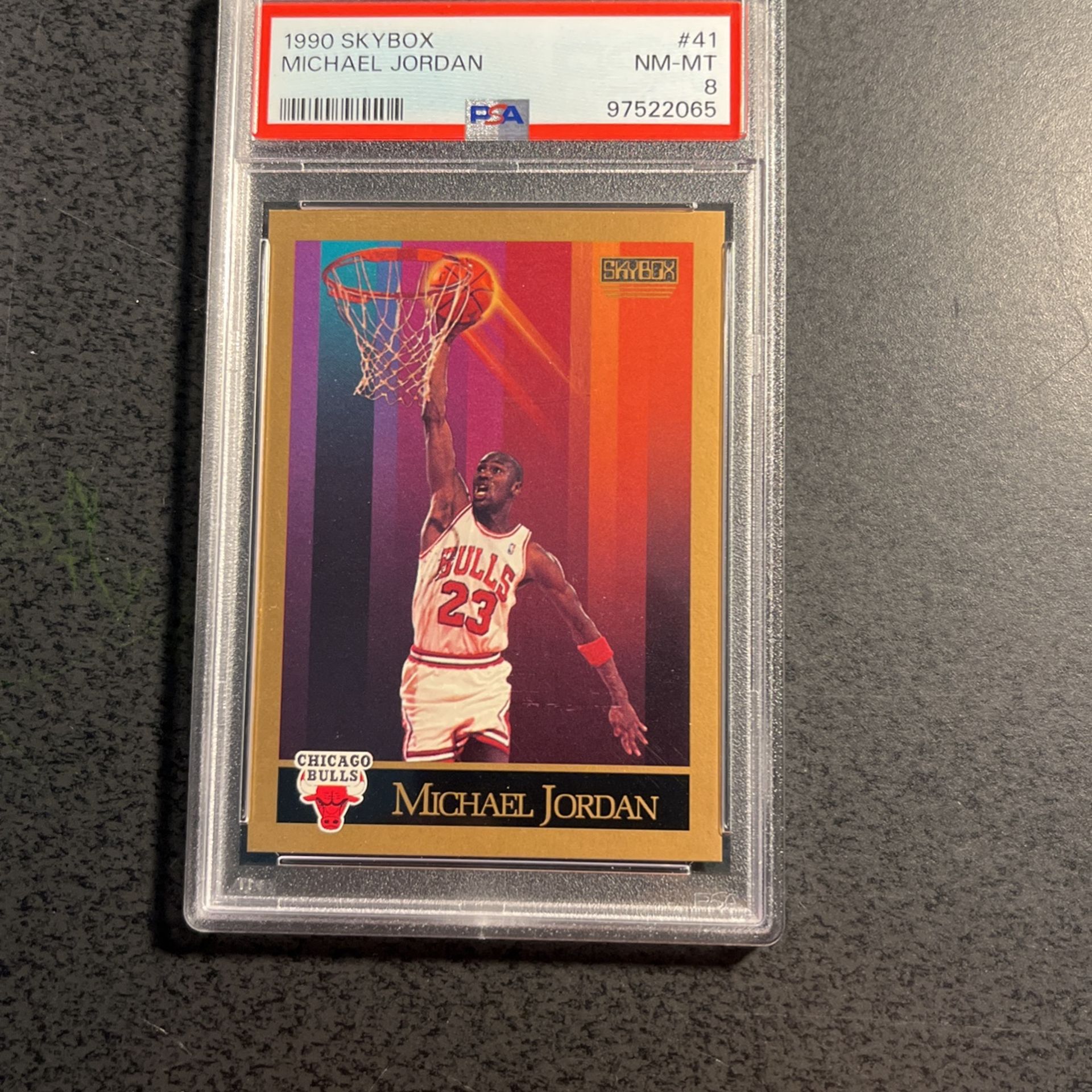 Michael Jordan 4 Graded Card Lot