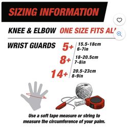 Knee, Elbow & Wristguards 