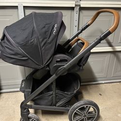 Nuna Mixx Stroller with Pippa Car seat, and two bases